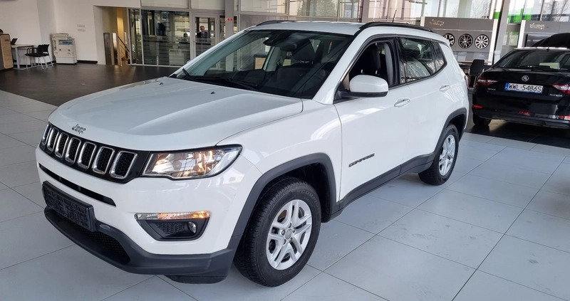 Jeep Compass cena 78000 przebieg: 108920, rok produkcji 2018 z Skoczów małe 301